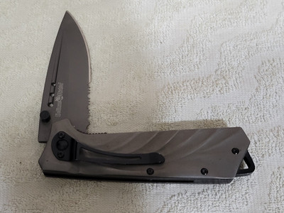 HOFFMAN RICHTER TACTICAL FOLDING KNIFE BELT CLIP ''NICE''