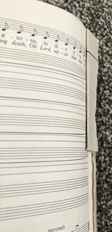 Piano Vocal Books Bundle x 5 Sheet Music Vintage Bach Verdi Requiem Haydn - Image 4 of 4