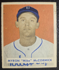 1949 Bowman #146 Mike McCormick RC