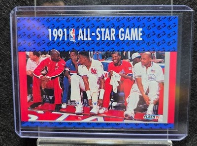 Michael Jordan Bulls 1991 Fleer All Star Game #233 ''Enemies Love Story''