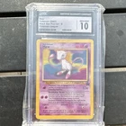 CGC 10 GEM MINT Mew Black Star Promo #8 Wizards of the Coast Pokémon League 2000