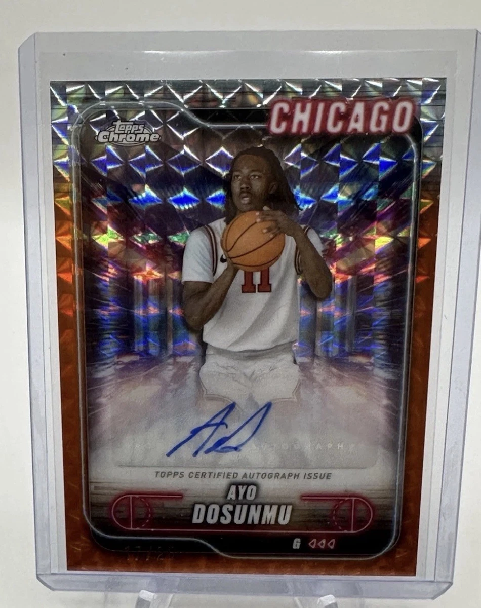 2024-25 Topps Chrome - Ayo Dosunmu #TCA-ADO for sale | eBay