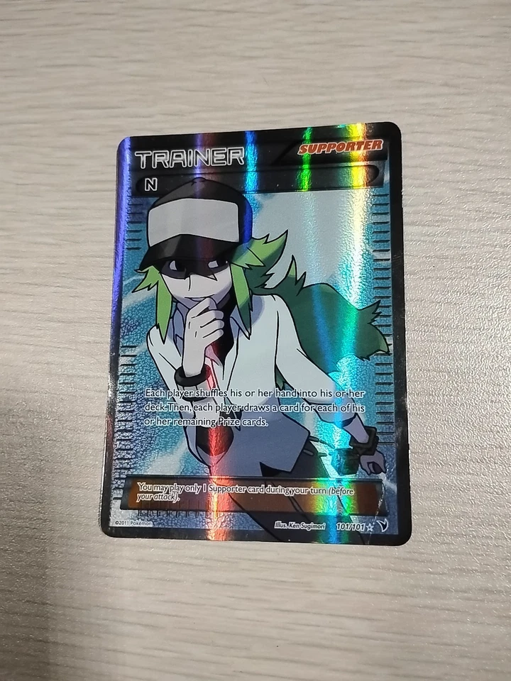 N Trainer-Supporter Pokemon Card, Noble Victories, #101/101, - Image 3 of 4