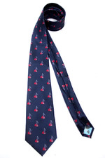 988   FREDERICK THOMAS LONDON  MEN'S  TIE 100 MICROFIBER