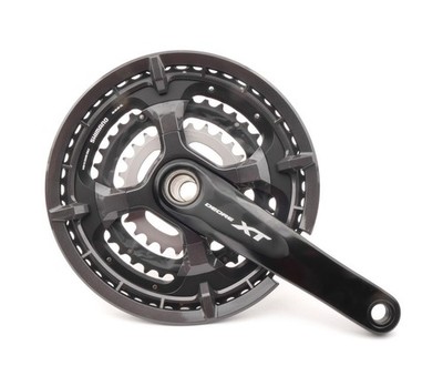 【希少】 SHIMANO DEORE XT FC-T8000 170mm Shimano Deore XT FC-T8000 Trekking 170mm 3x10-fach Kurbel 48/36/26