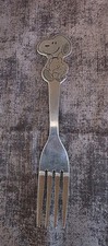 Danae  s Vintage Snoopy Woodstock Child Cutlery Stainless Fork Toddler Korea