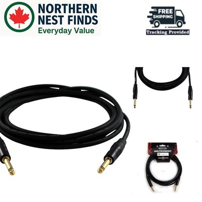 Versatile 10' Lightweight Guitar Cable - Perfect for All Your Instrument Needs