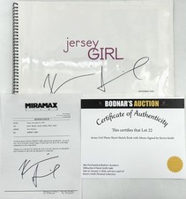 KEVIN SMITH Autographed JERSEY GIRL Movie Sketch w/ COA - RARE