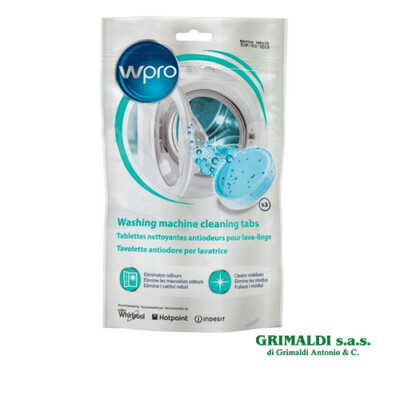 TAVOLETTE ANTIODORE PER LAVATRICE WPRO WHIRLPOOL ORIGINALE 3 PEZZI  484000001180 | eBay