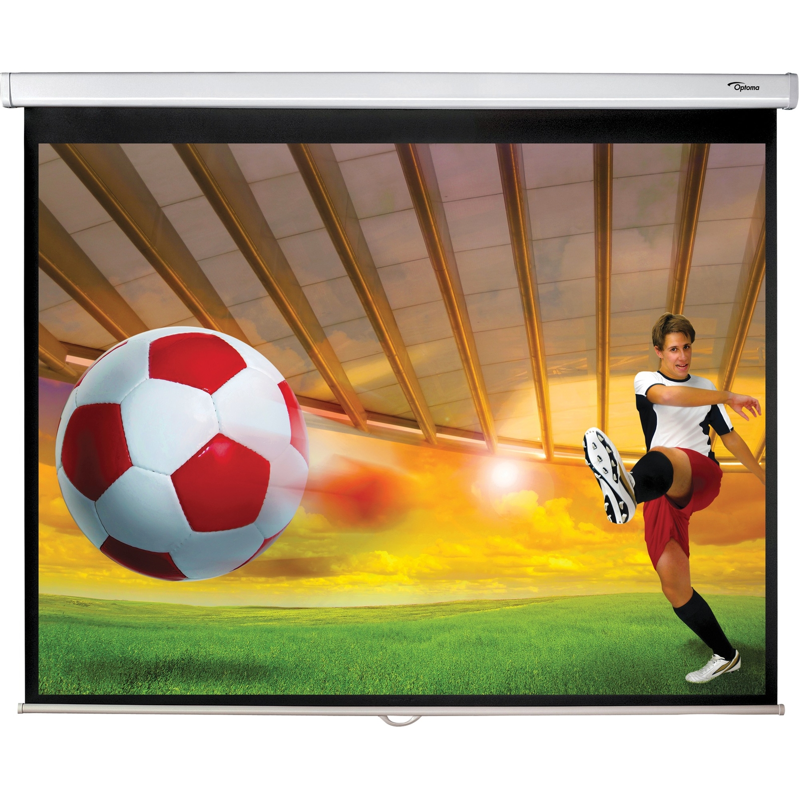 Thumbnail - Optoma Leinwand 179x141 4:3, Rolloleinwand