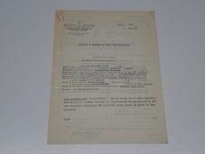 FORD 20 M-XL COUPE' 53 FN CERTIFICATO DI OMOLOGAZIONE 1968 (72)