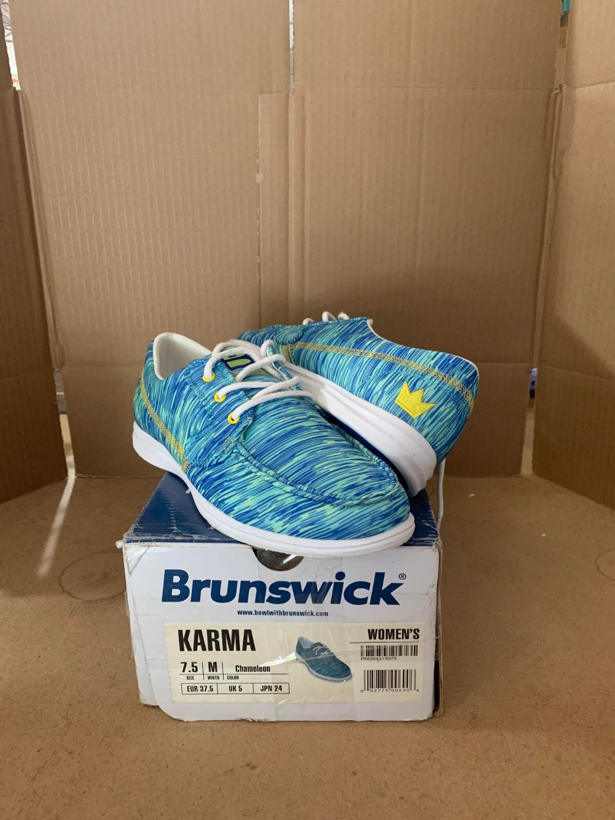 NEW BRUNSWICK Karma Chameleon Women's Bowling Shoes Size 7.5 (EBAY) eBay