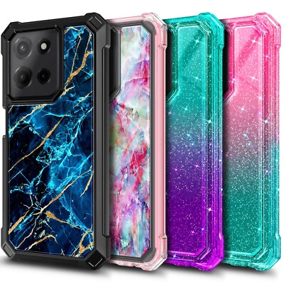 For Motorola Moto g PLAY 2026 Case Full Body Cover + Screen Protector