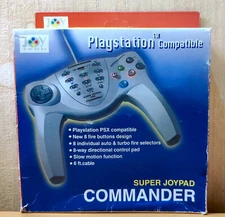 Rare Joytech Super Joypad Commander Controller for PlayStation 1 PS1 MINT