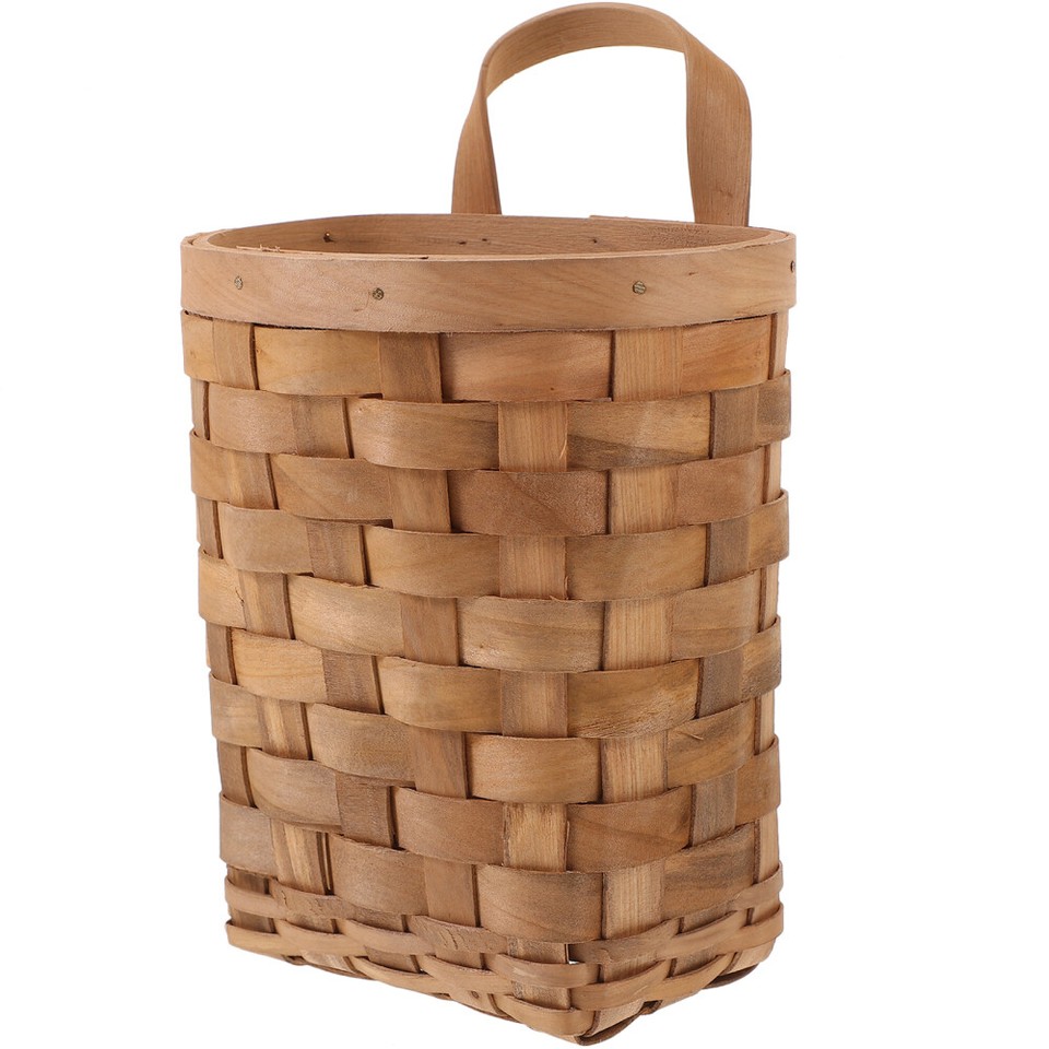 Hanging Wall Basket Wicker Baskets Onion Ginger Garlic Storage Bins