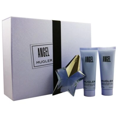 Thierry Mugler Angel Set 25 ml Eau de Parfum EDP & 50 ml Lotion & 50 ml Duschgel