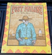 2024 Nye Weekend San Diego Petco Park Post Malone Paul Cauthen Zach Top Poster