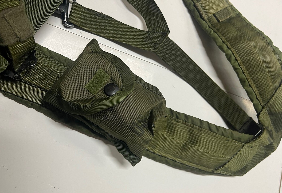 US Military USGI Alice Field Gear Web Belt Aid Pouch Back