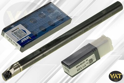 Iscar VHM Boring BAR E07H Sclcr 04+ 10x Ccgt 04T104-F1P IC908 New