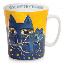 Gilde Tasse Fantastic Felines Laurel Burch Katze you will be always me  81368