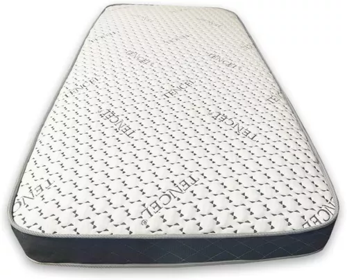 Matratze Federkern Single Double Memory Foam schwarz Tencel 18 cm - Bild 1 von 4