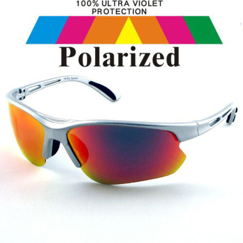 Polarised UV400 Orange Lens Driving, Sport, Fishing Sunglasses Eyewear & Case - Zdjęcie 1 z 1