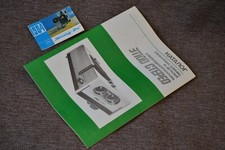 Rare Catalog details manual Slide projector ETUD STEREO Factory FED in USSR