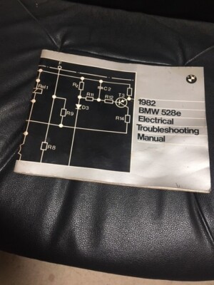 1982 BMW 528e Electrical Wiring Troubleshooting Shop Repair Manual
