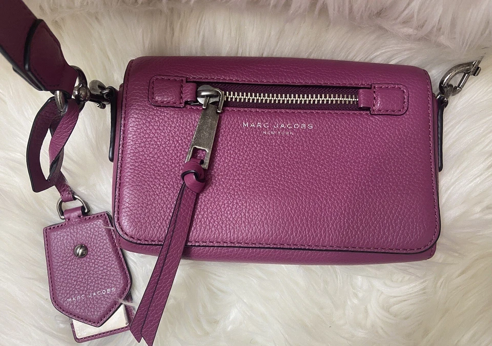 Auténtica Bandolera MARC JACOBS Recruit M0008896 Cuero Púrpura - Bolso de Hombro Foto 3 de 4