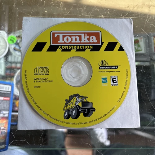 Tonka Construction (Windows & Mac, 1996) - Disc Only