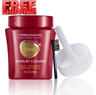Connoisseurs Fine Jewelry Cleaner For Cleaning Gold, Platinum, Diamonds and Prec