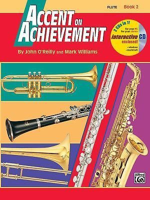 Accent on Achievement, Bk 2: Flute, Book & Online Audio/Software