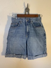 asos womens cut off denim shorts