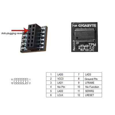 odulo di sicurezza TP 2.0 di ricabio SPI 12pin (12pin-1) odulo di