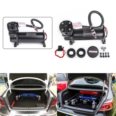 Air Suspension Compressor/ Pump DC 12V 480c MAXPOWER 200 PSI OUTLET 3/8 NPT