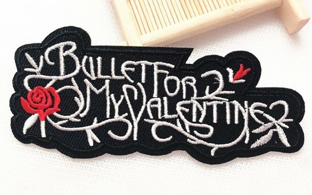 BULLET FOR MY VALENTINE band PATCH Iron-on Metal Music ...