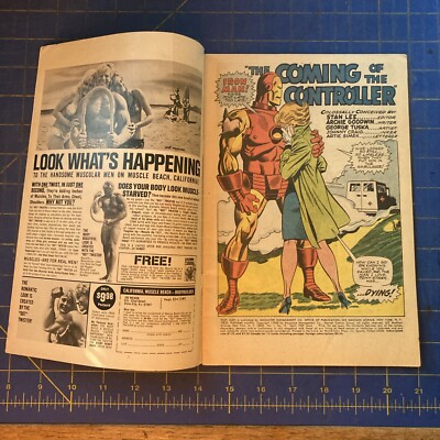マーベル　Iron Man #12 1969 1st Controller Iron Man #12 (1969) Key 1st Appearance The Controller VG+ | eBay
