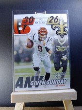 2023 Panini Prestige JOE BURROW #AGS-6 ANY GIVEN SUNDAY Football BENGALS