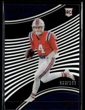 2022 Panini Chronicles Clear Vision Rookies Red Bailey Zappe RC 003/199 New