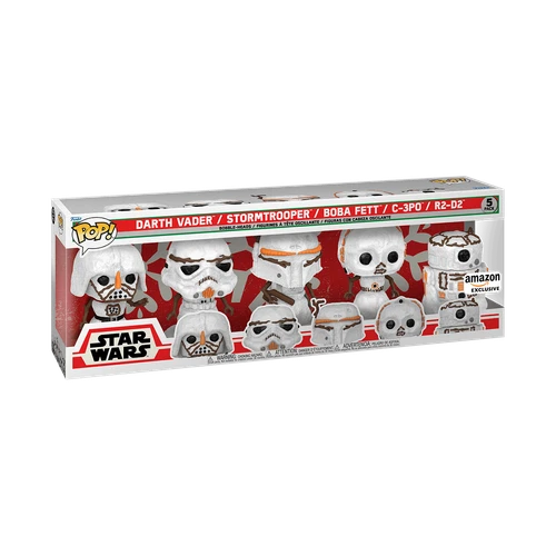 Funko Pop! Vinyl: Star Wars - Darth Vader / Stormtrooper / Boba Fett / C-3PO...