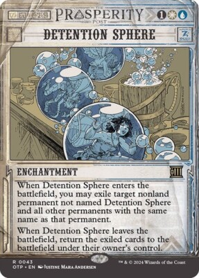 Detention Sphere - Breaking News OTP - Rare - MTG Magic Pack fresh