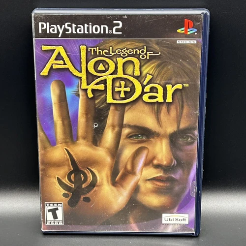 Legend of Alon D'ar (Sony PlayStation 2, 2001) ~ Complete/CIB VG+ *