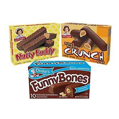 Peanut Butter Favorites - Funny Bones, Peanut Butter Crunch Bars, and Nutty Bars