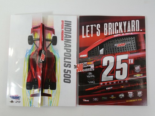 2018 Indianapolis 500 102nd Running Brickyard 400 25th Annual Collector Program - Picture 17 of 18