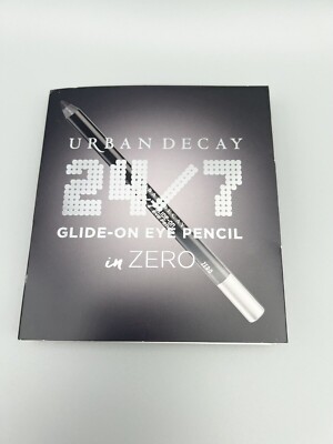 NEW Urban Decay 24/7 Glide-On Eye Pencil In ZERO Black 0.8g 0.03oz Travel Size