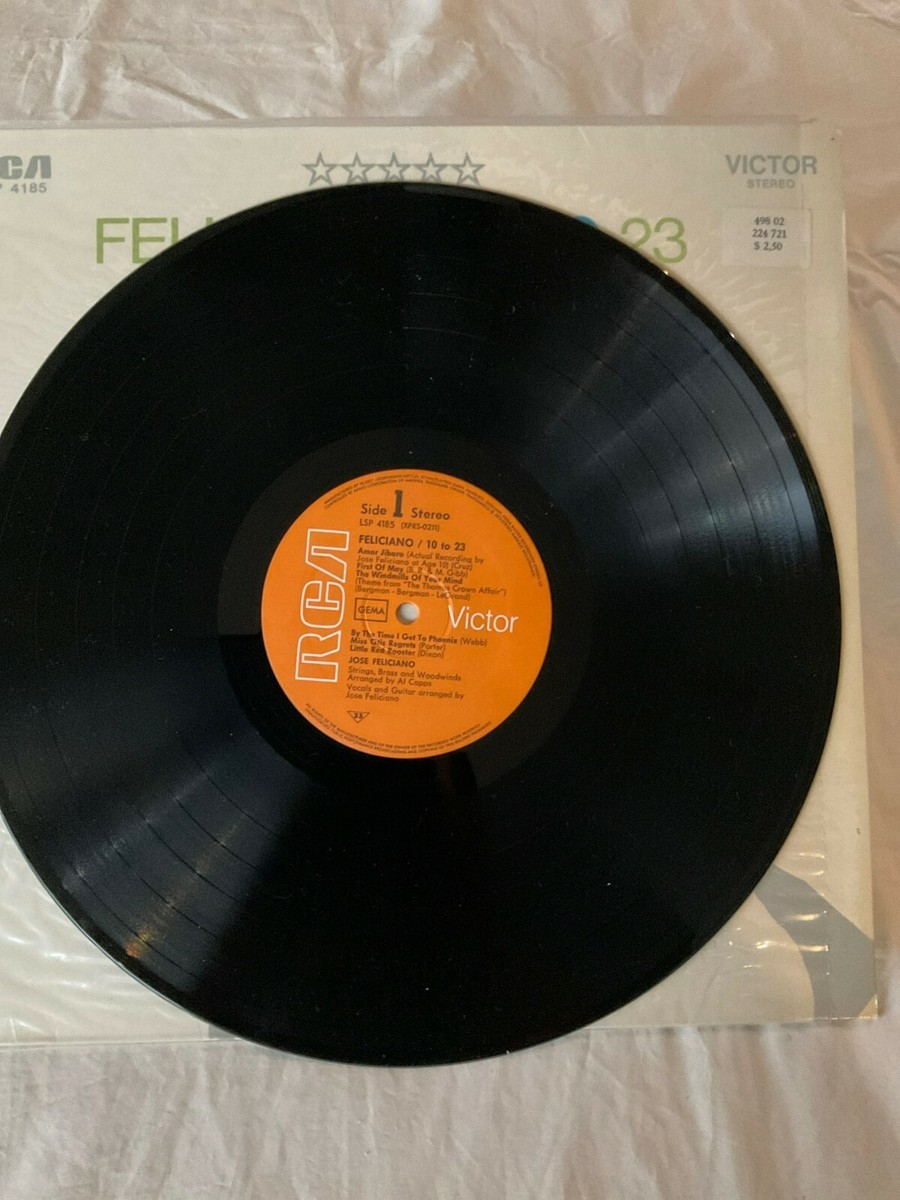 Feliciano: 10 to 23 Vintage Vinyl Record | eBay