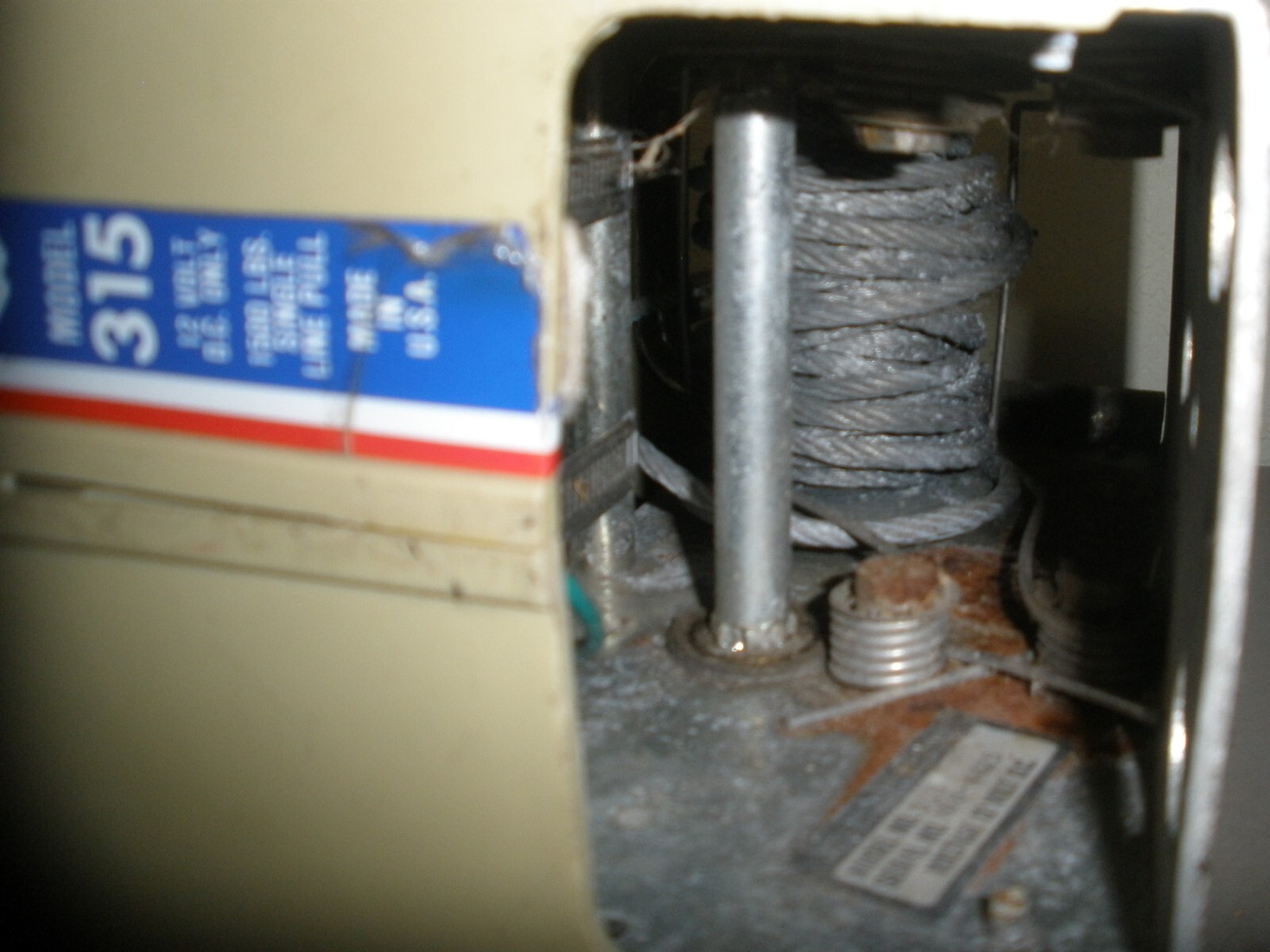 POWERWINCH 315 BOAT TRAILER WINCH 1500 lbs single line pull eBay