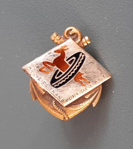 Insigne Miniature émail Delande - Logo AOP Football Club - Vintage France