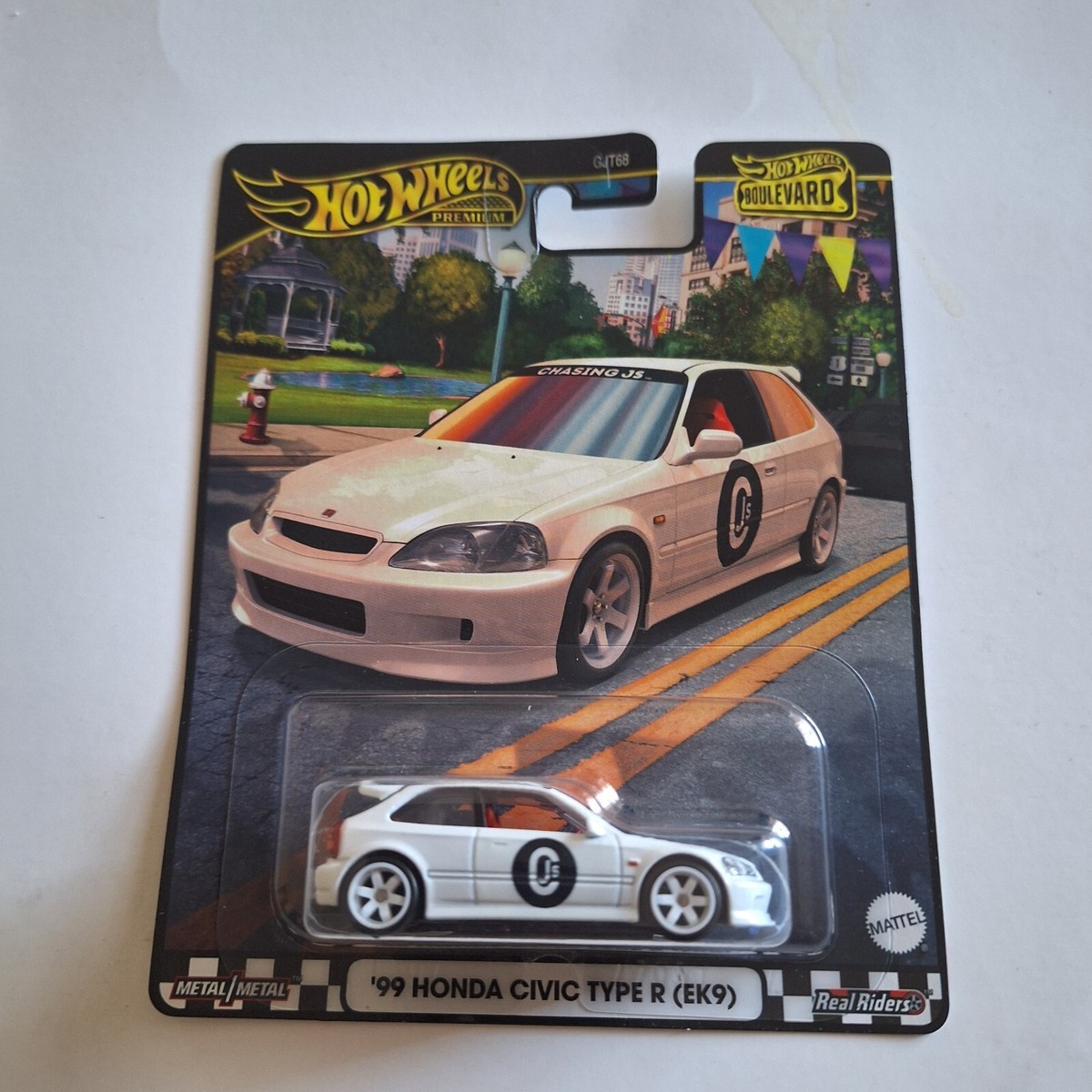 Hot Wheels 2024 Boulevard Gold '99 Honda Civic Type R (EK9