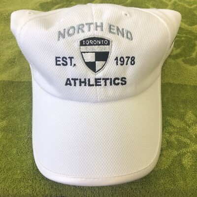 North End Athletics White Mesh Hat Very Nice and Clean